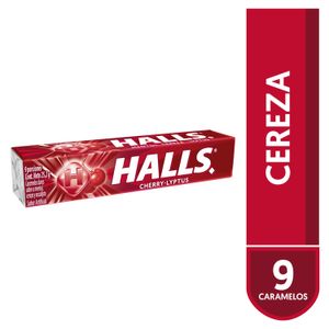 Halls Cereza 9 unidades