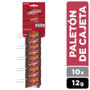 Ricolino Paleton Cajeta Tira 10 unidades