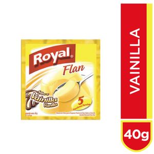 Royal Flan Vainilla 40g