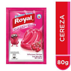 Royal Gelatina Cereza 80g
