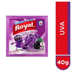 Royal Gelatina uva 40g