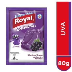 Royal Gelatina Uva 80g