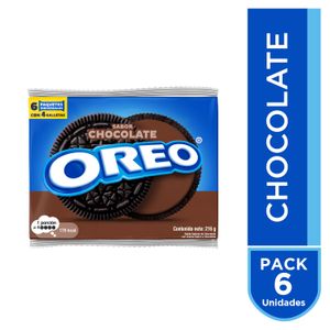 Oreo Chocolate 6 unidades