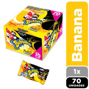 Bubbaloo Banano 70 unidades